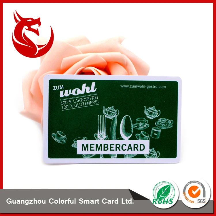 Красочный пример member card with good quality low price