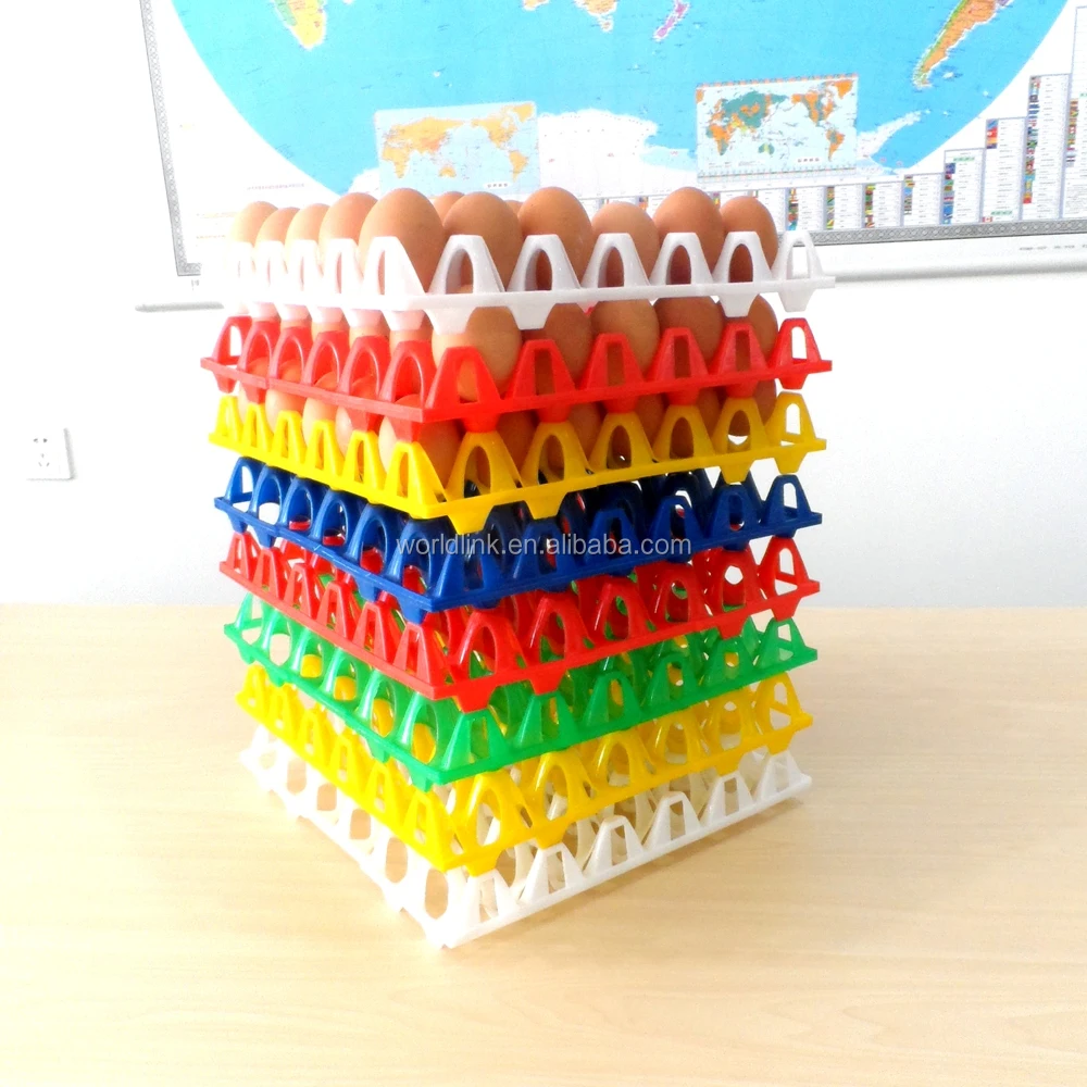 Durable Best Selling Colorful Plastic Egg Tray
