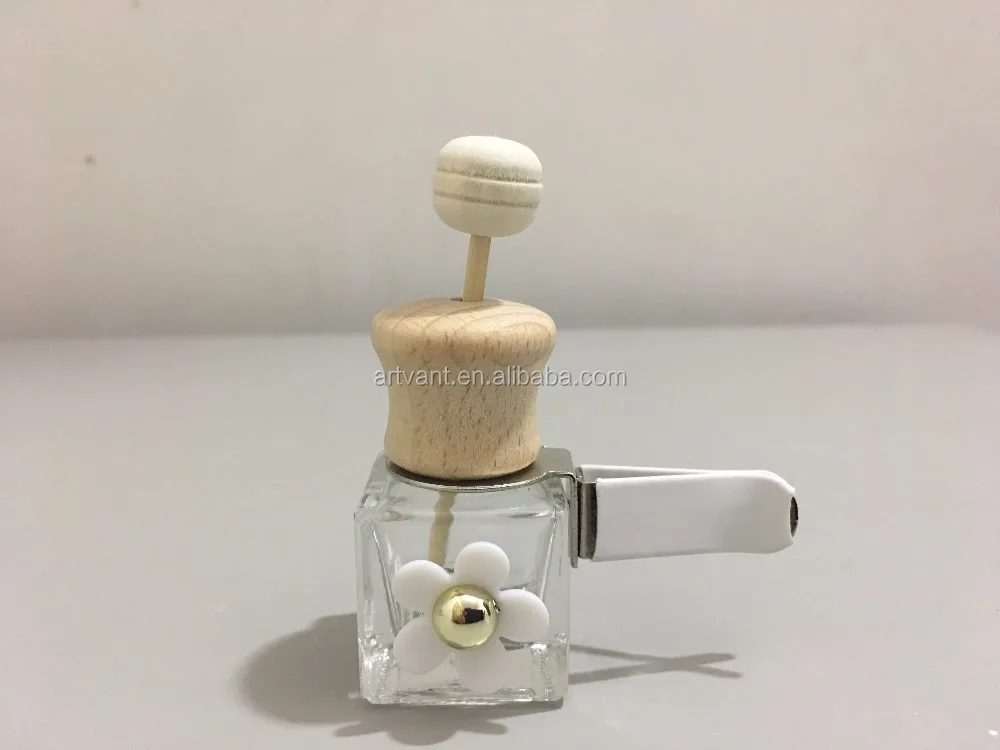 Car Perfume Clip Glass Bottle Air Conditioning Vent Perfume Clip Outlet