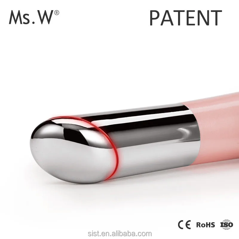 Ms.W Mni Anti Wrinkle Ion Beauty Eye Skin Care Massager Device microcurrent face massage Vibrating Eyebad Remover Machine