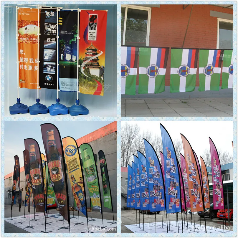 
Popular standard 110g dye-sublimation printing knitted polyester flag fabric advertising material 
