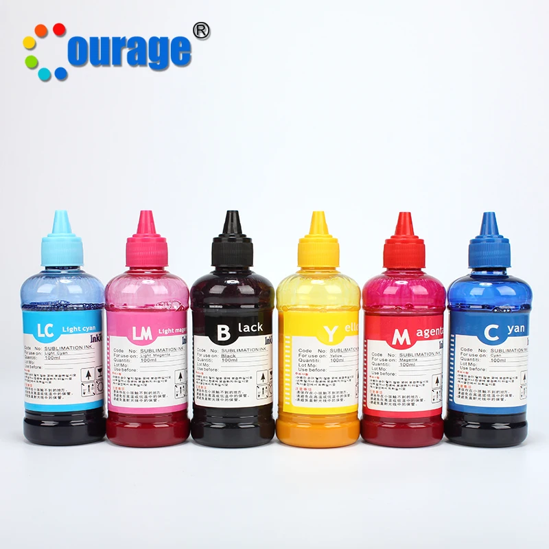 Korean High Quality T-shirt Mug heat transfer Digital Printing Ink sublimation 6 color