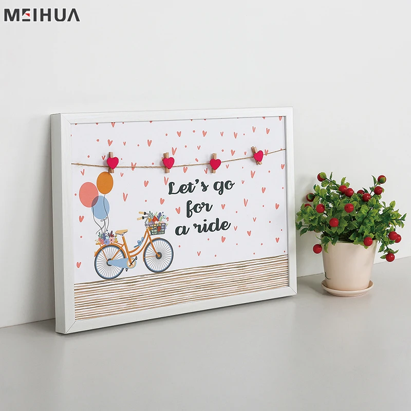 
100% quality decorative dry wipe custom memo board 