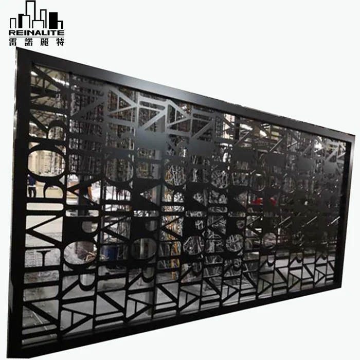 Outdoor Laser Cut Panel Cladding Metal Cladding Aluminum Decorative Wall Panel