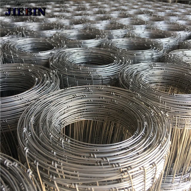 Galvanized Barbed Wire Farm Fence