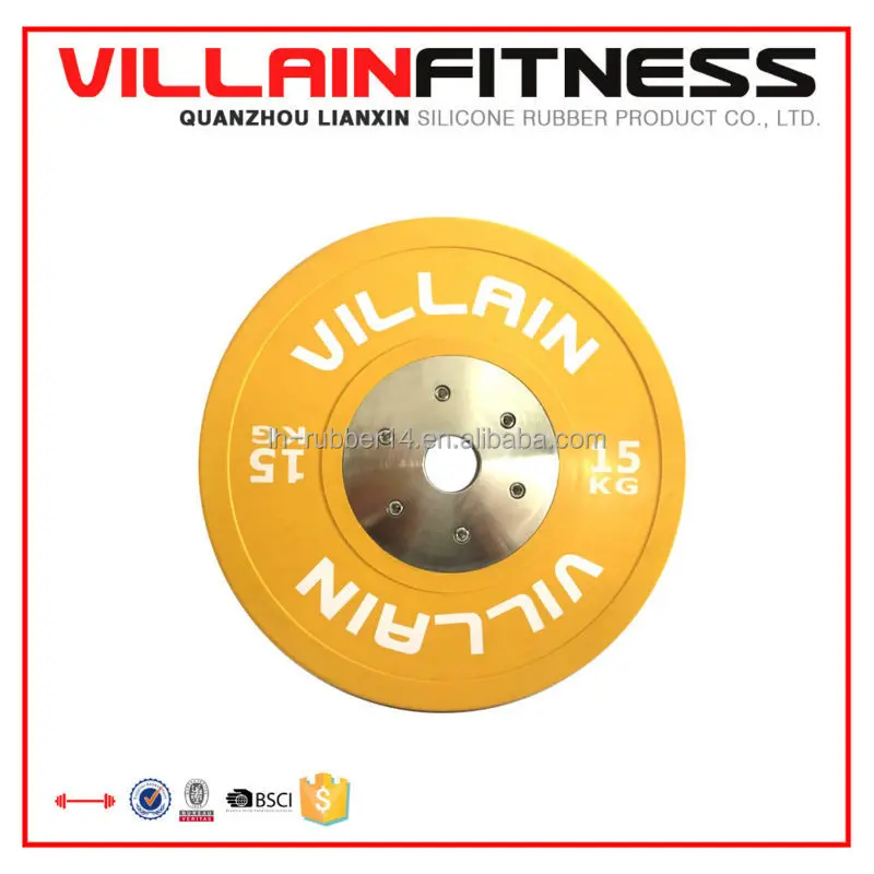 CF Professional Rubber Colored Bumper Plate 2015