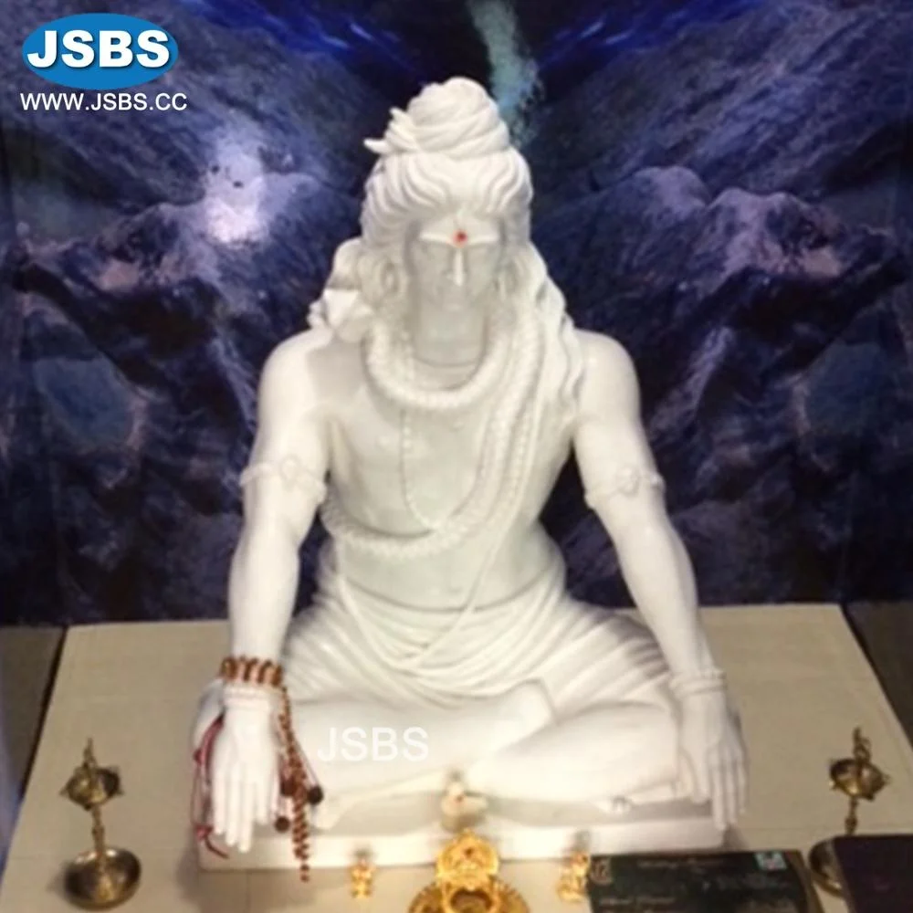 Carving Antique Indian God Stone Statue Of Shiva