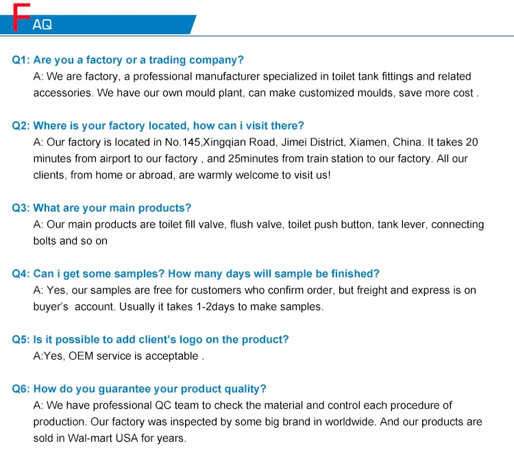 Wras&upc toilet fill valves