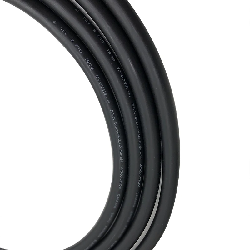 Zencar level 2 32a home evse for European market with red cee plug