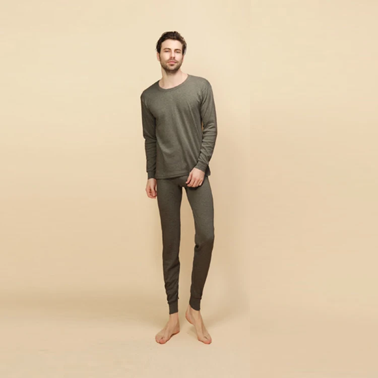 Новый дизайн, зимние пижамы, Хлопковая мужская одежда для сна