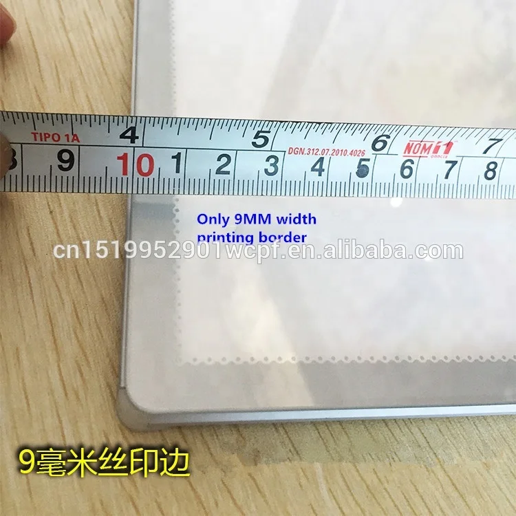 
2018 New Developed Super Slim 10mm Thick LED Flat panel lamp box With Picture Inserting Way To Change Posters 