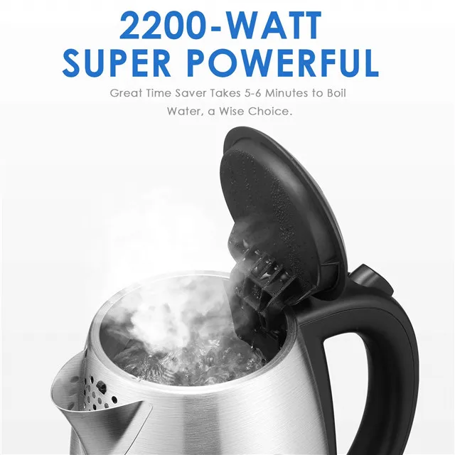 electric kettle thermal switch mini electric portable tea kettle jacket kettle