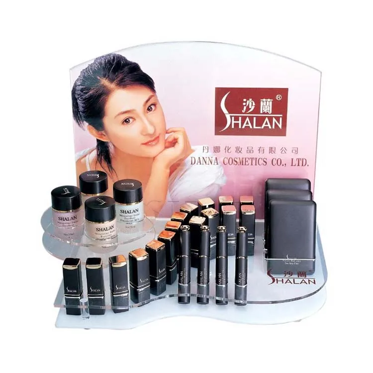 Акриловые косметический продукт розничная стенды