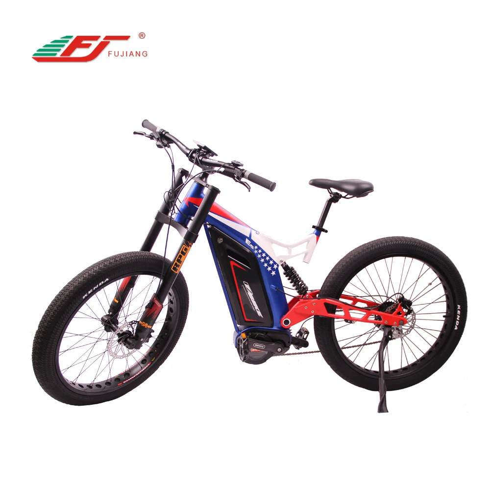 1000w mid drive 2019 best dasigned high quality fat tire electric mountain bike