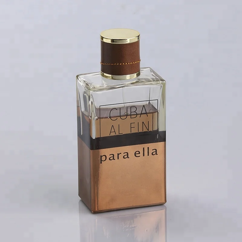 100ml luxury electroplating carving craft glass empty perfume spray bottle