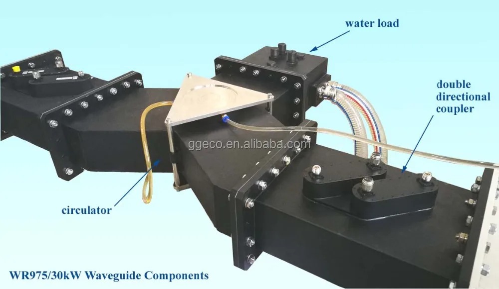 
915MHz Water Short Dummy Load used for microwave heating, sintering, thawing, plasma MPCVD 