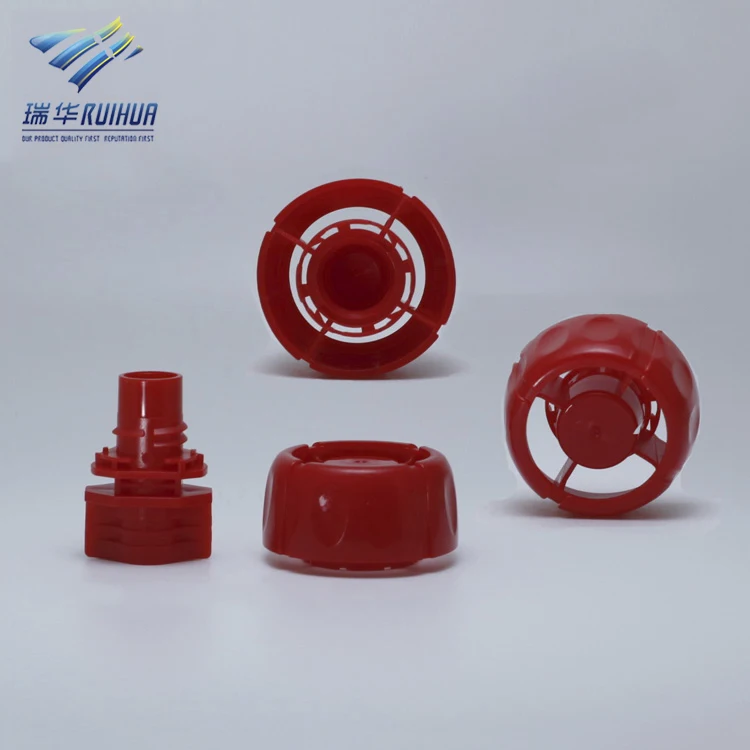 Recyclable PE material pouch 8.6mm plastic sealed at low temperature spout with cap