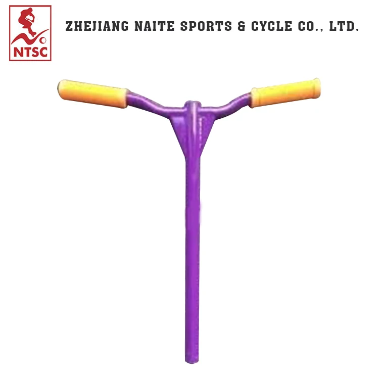 Extreme scooter handlebar ,black stunt scooter T bar