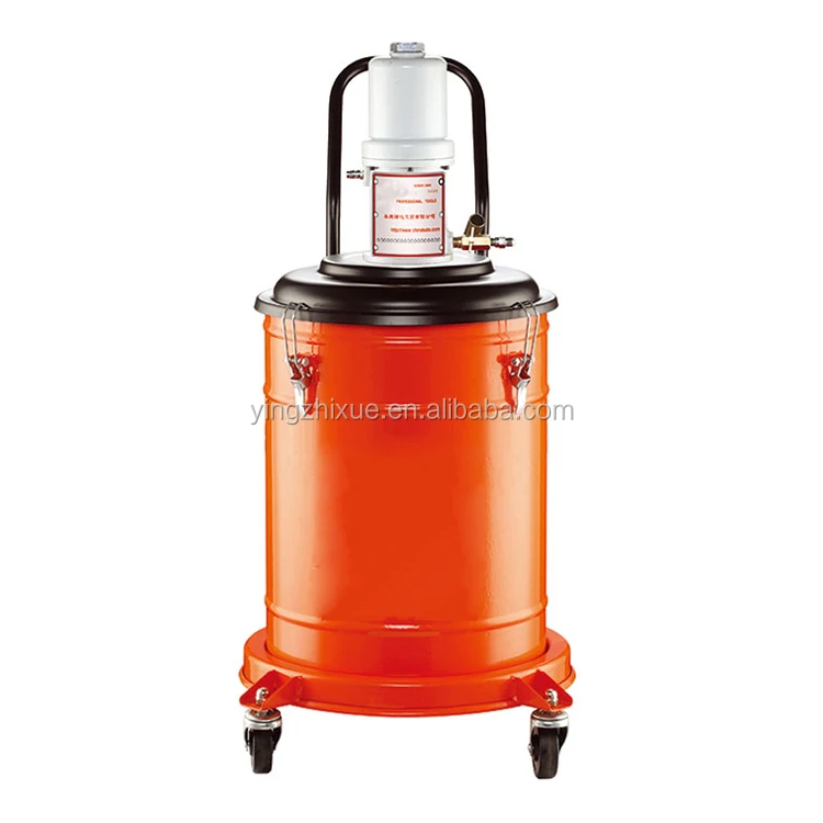 Air Pneumatic Grease Gun Pump With Gas-Pressure Meter Swivel Oiling Gun Head for Mechanization Oil Injection