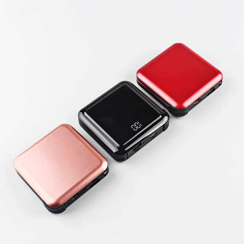 New products 2019 10000mAh rohs power bank mini