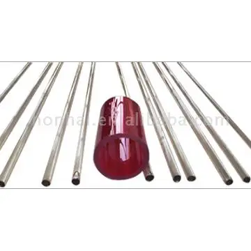 Borosilicate 3.3 Glass Tube red color