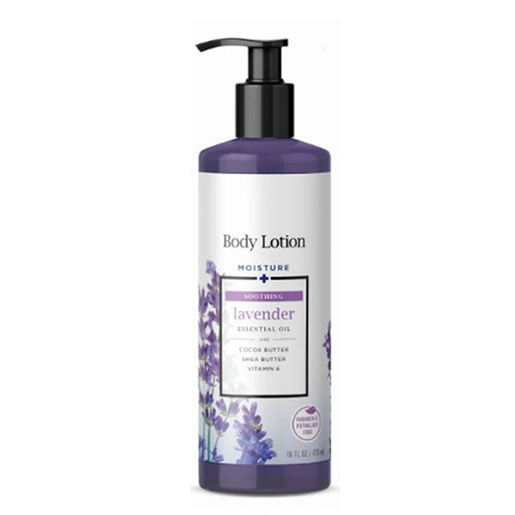 Private Label Moisturizing Smoothing Vitamin E Lavender Body Cream Lotion