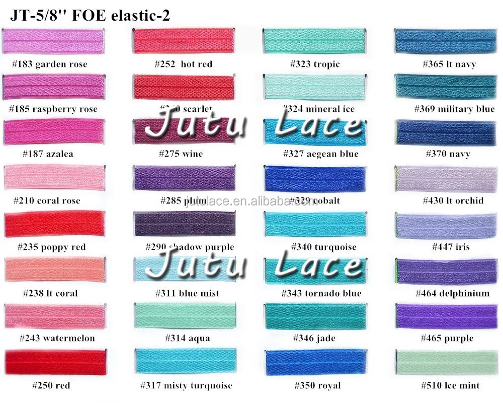 NEW HOT SALE!!5/8' good elastic FOE, glitter elastic ribbon/ solid hairband/ hair accessories