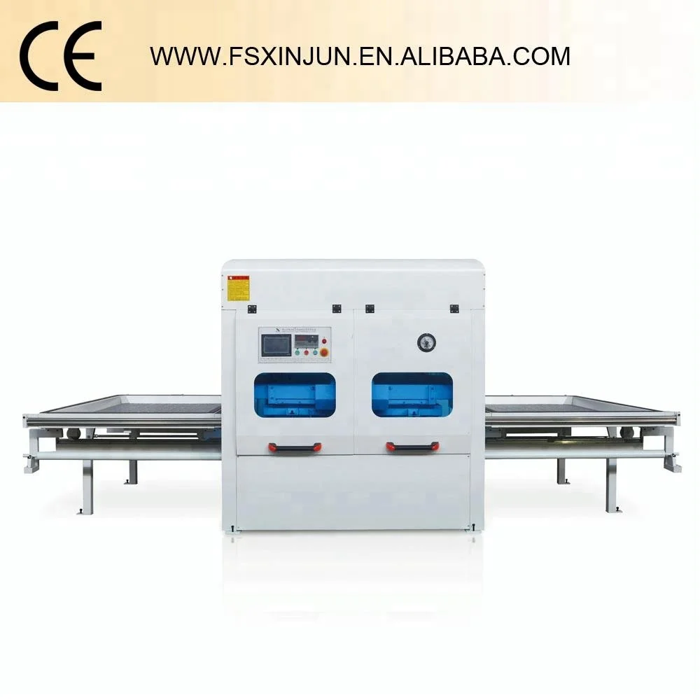 Full Automatic Pvc Film Veneer Vacuum Membrane Press Machine With PLC Controller