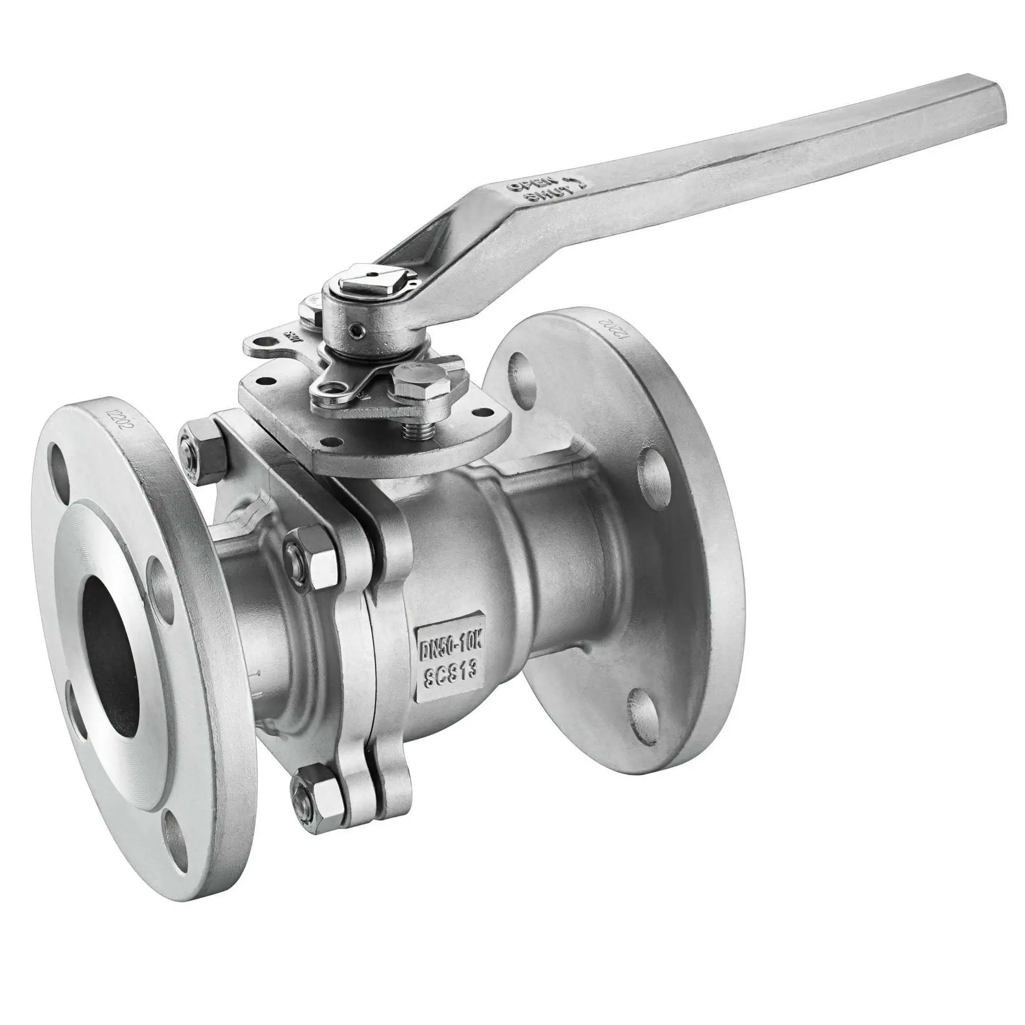 PN40 2inch stainless steel 316 wafer type italy ball valve with ISO5211 pad