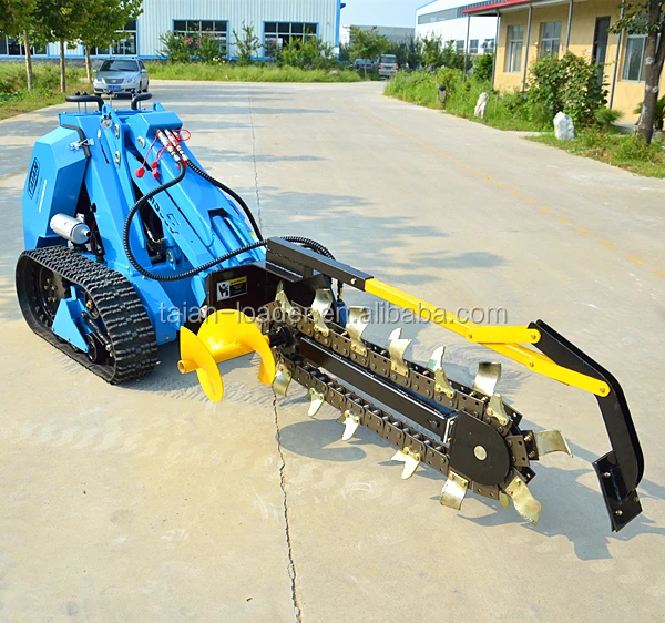 MS500 mini track garden digging trenching machine