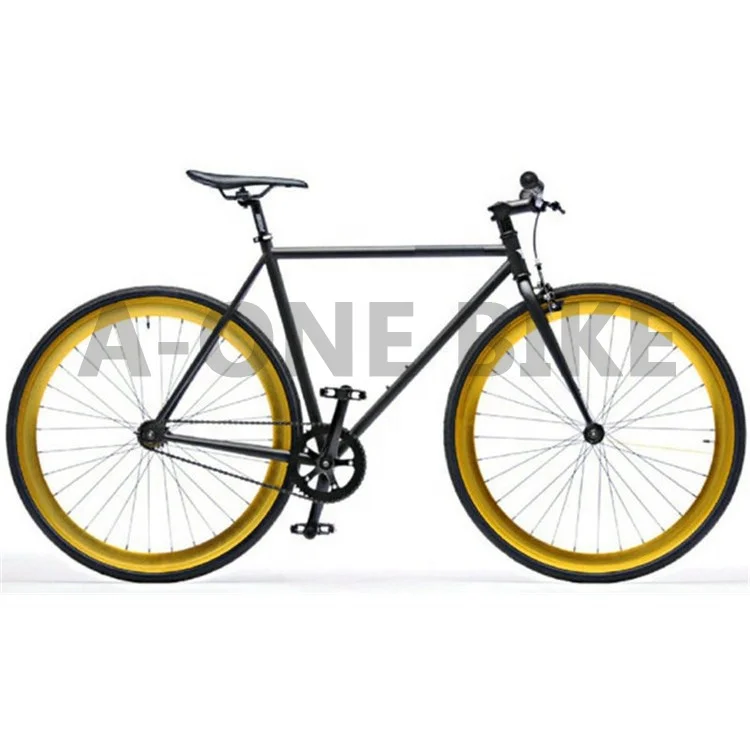 202 New Design Solar Colorful Fixed Gear Bike Bicycle