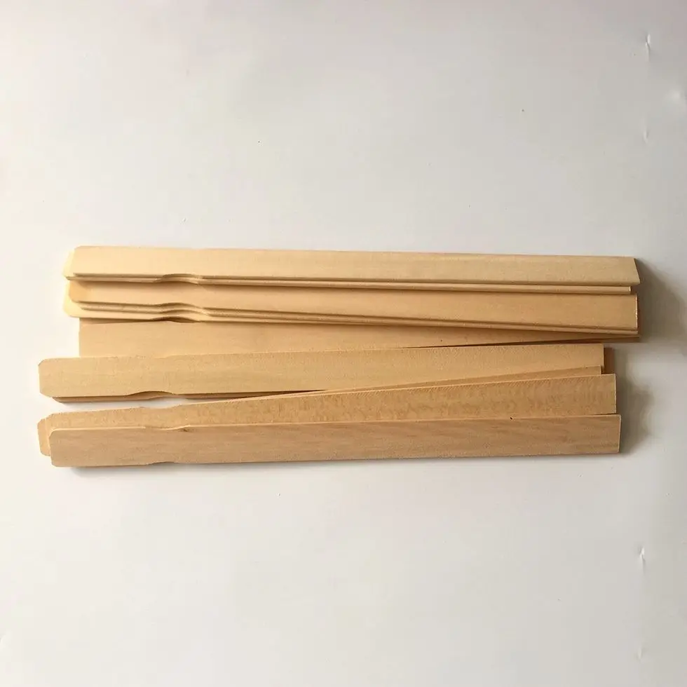 Wholesale high material wood mixing paddle wooden paint stick
