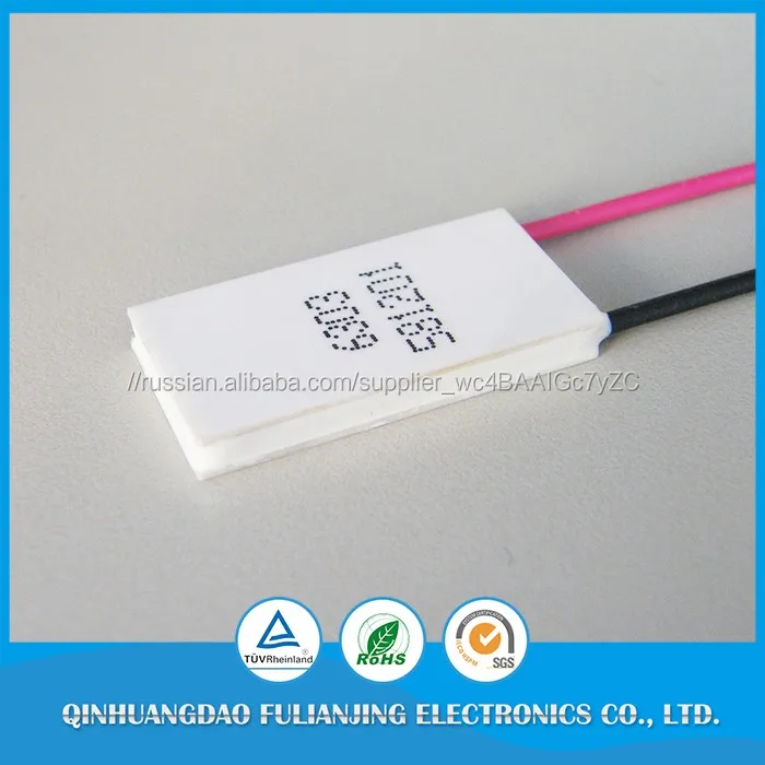 3.8 В Маленький и легкий термоэлектрического модуля охлаждения tes1-6303peltier охладитель