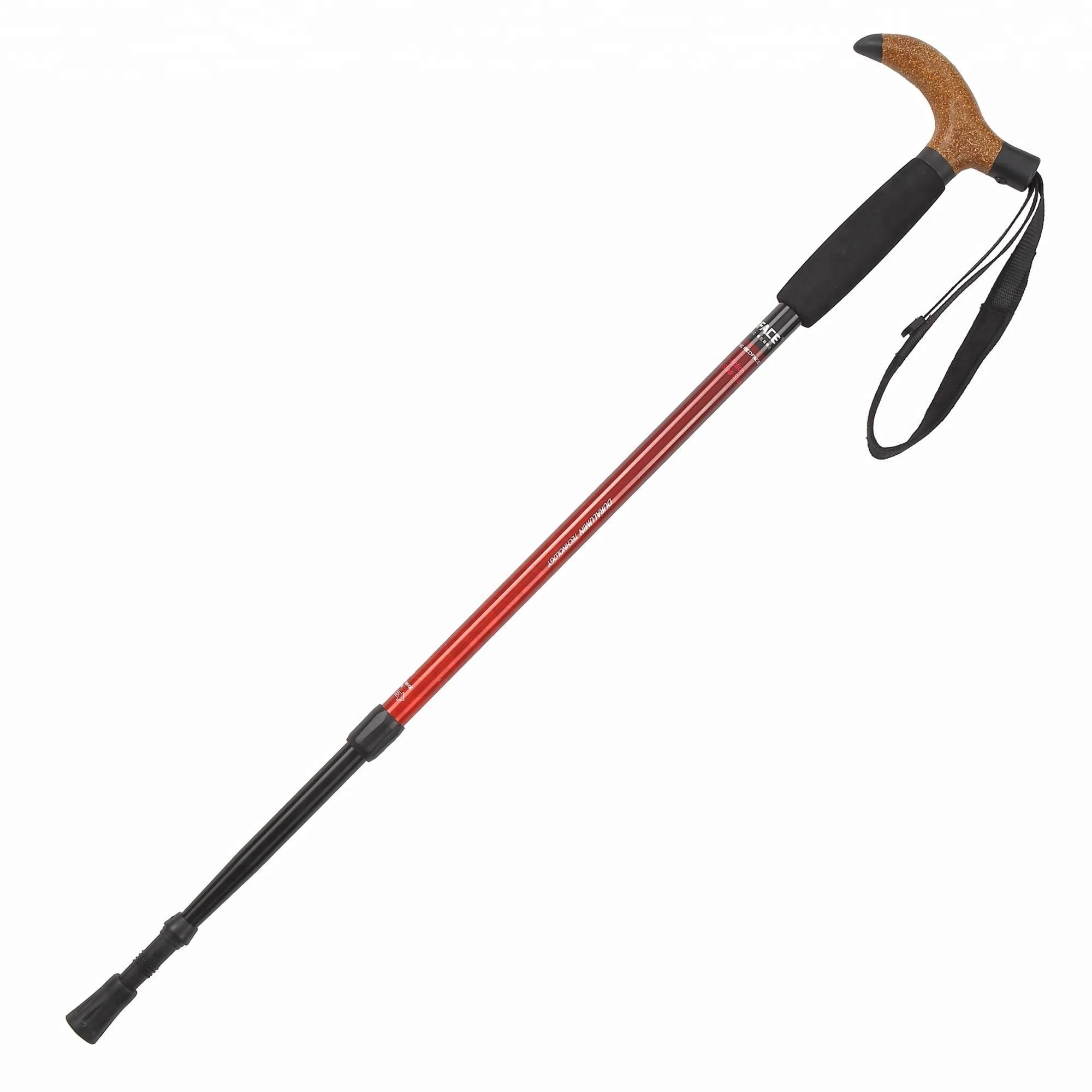 
Premium Aluminum Hiking Trekking Poles Anti-Shock Tips Walking Sticks With Cork Grips For Enjoy Pole Trekking In The Great Outdo 