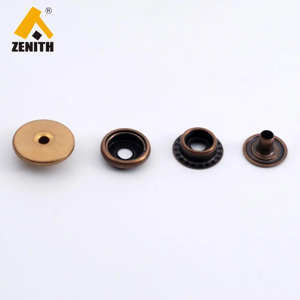 17MM Customized Brass Snap Fasteners  BM10204