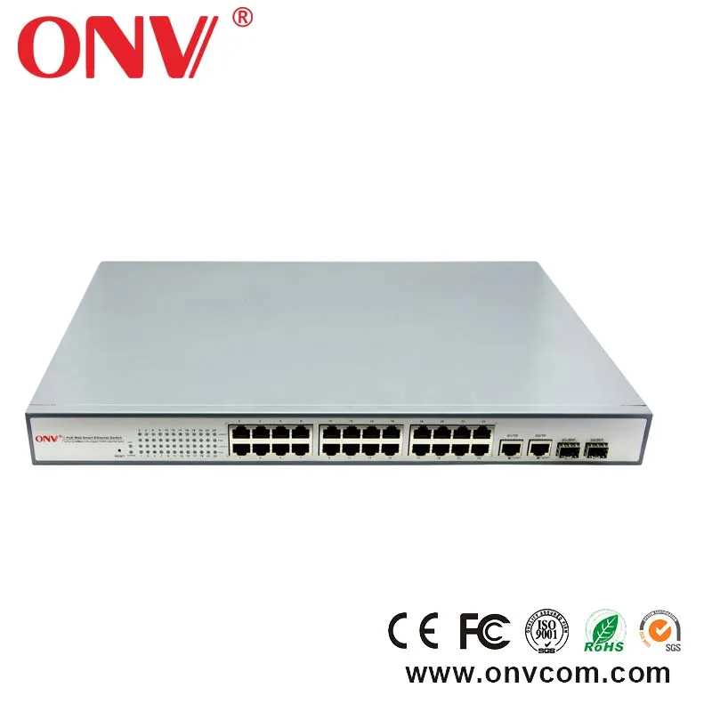 Хорошее качество 24 портов poe коммутатор Gigabit данных 10/100/1000 Мбит/с 3com коммутатор 24 порта Лидер продаж В Восточном