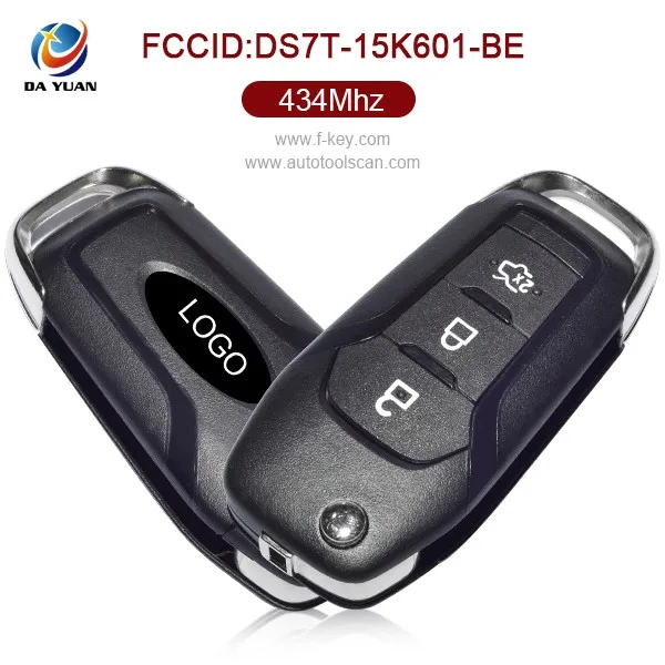 Эскорт AK018053 универсальный складной ключ для Ford Mondeo 3 Кнопка 434 МГц