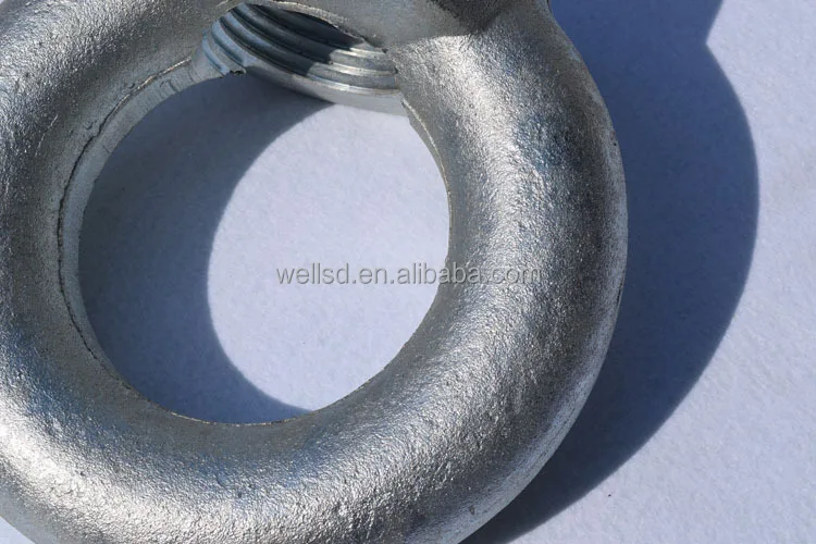 C15/C15E Carbon Steel Forged Galvanized Din582 Lifting stud Eye anchor Bolt and nut