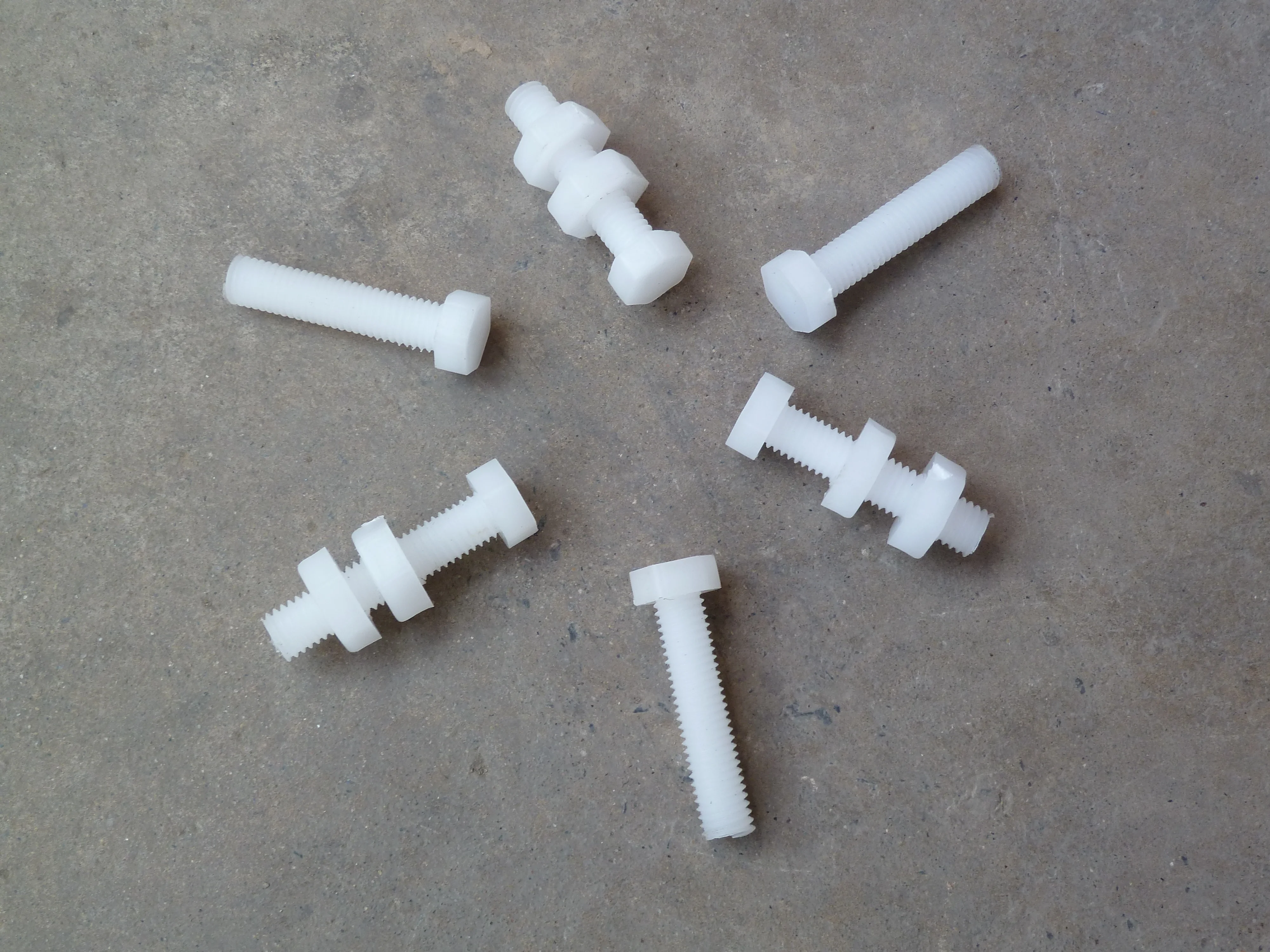 
Plastic nylon screw /bolt with wing nut with high quality 
