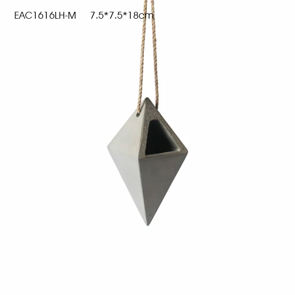 China suppliers half round white flower pot hanging wooden flower pot