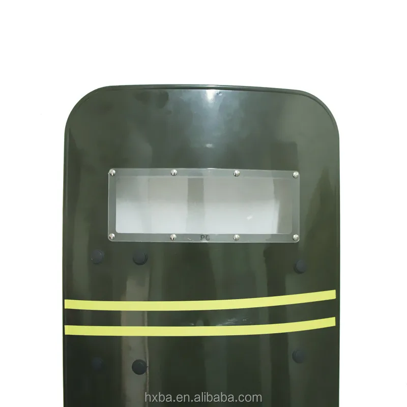 
Camo/black/green 900*490*3.5mm Anti Riot Protective Shield/ Polycarbonate Riot Shield 
