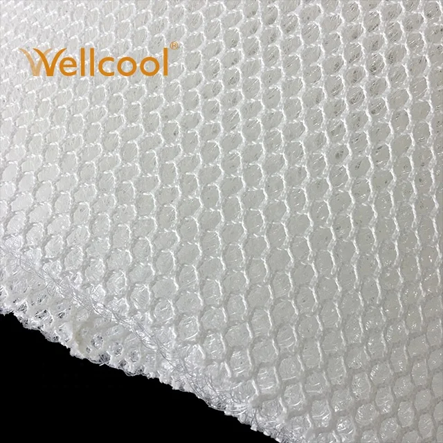 Wellcool great supporting chair cushion 20mm thickness 3d fabric spacer mesh