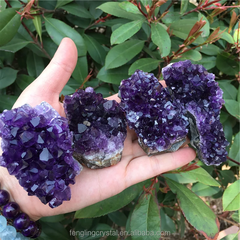 High Quality Natural Raw uruguay Amethyst Cluster Purple Crystal Rough Stone amethyst Chunks