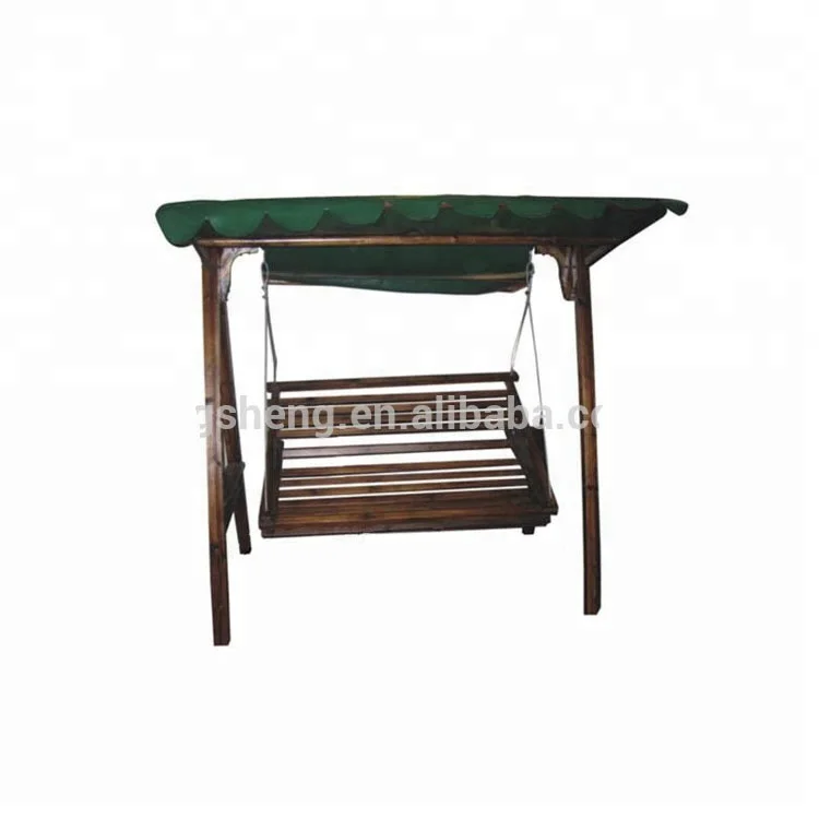 
Double Garden Two Seat Outdoor For Adults Wooden Swing 