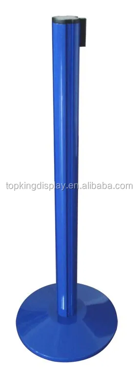Custom Retractable Belt Queue Stanchion Indoor Use Manufacture Price Crowd Control Barrier Custom Rope