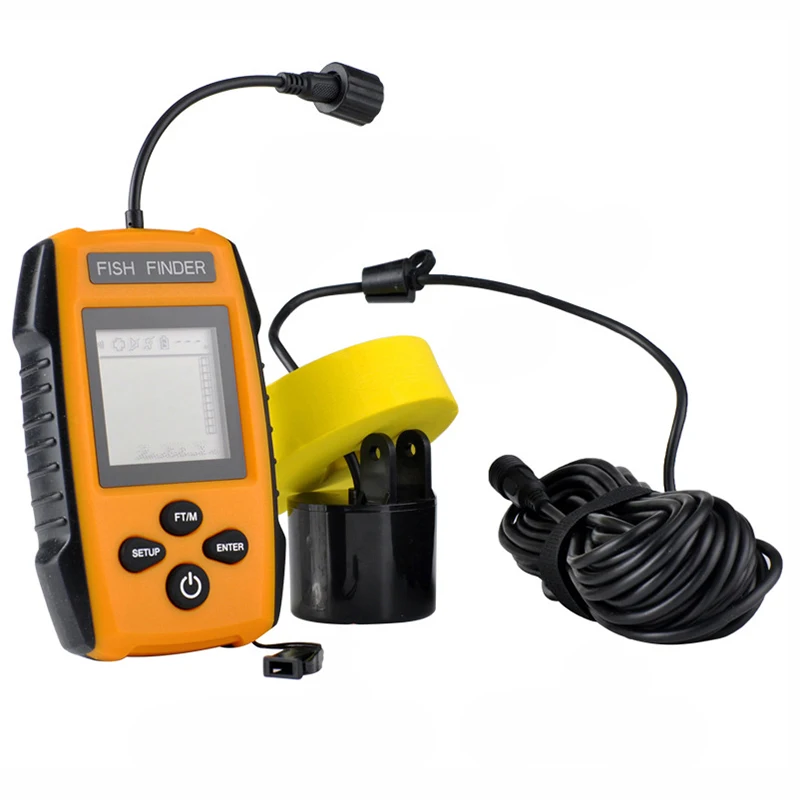 Проводной Fish Finder 100 м портативный гидролокатор ЖК рыболокаторы эхолот Рыбалка искатель эхолот для рыбалки на открытом воздухе TL88E