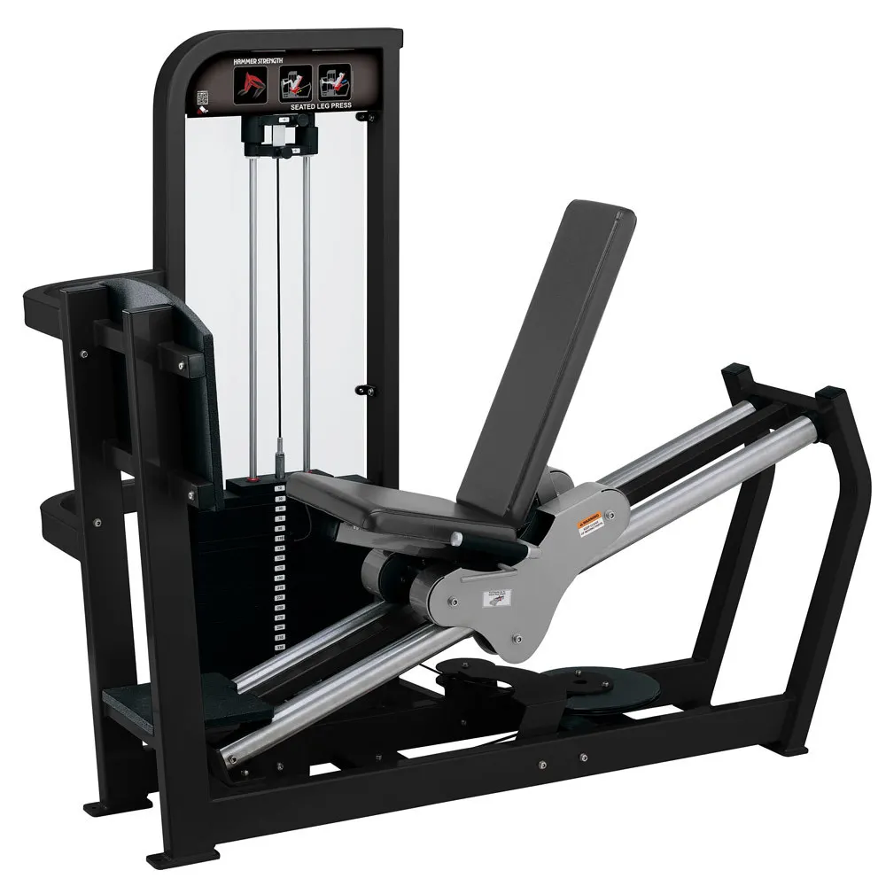 HTFitness home gym machine strength training body building pin loaded seated leg press