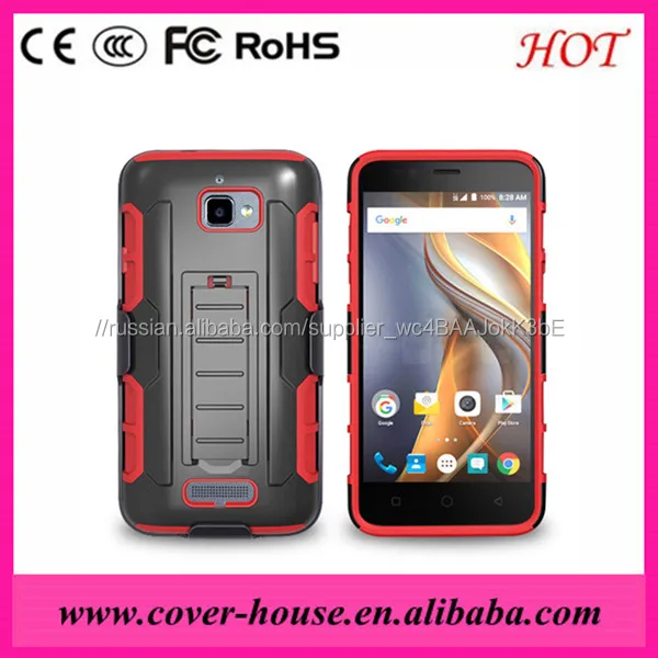 Робот дизайн зажим для Ремня чехол Для Coolpad 3622A Catalyst 3623 для Coolpad Катализатора ТПУ PC мобильного телефона случае