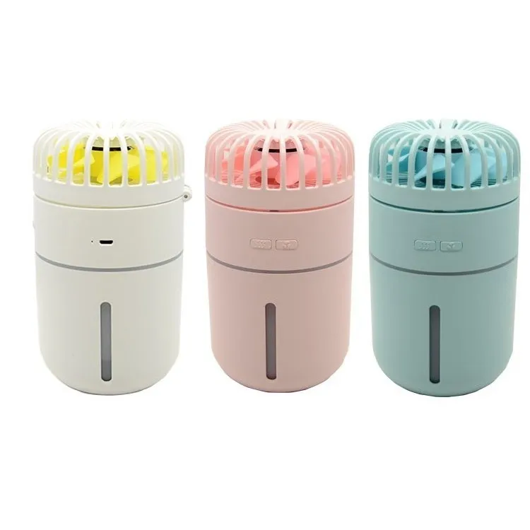 Usb Mini Lovely Rechargeable Fresh Air Humidifier Fan
