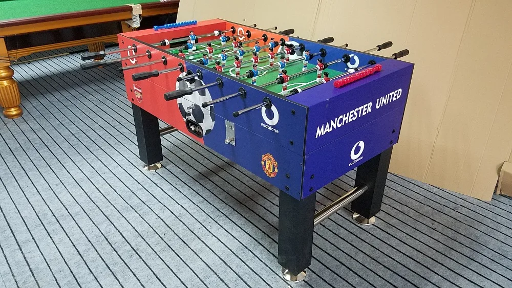 coin operated foosball table